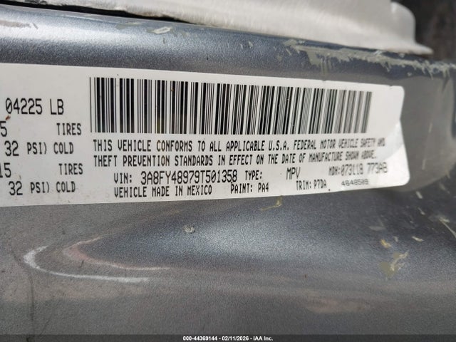 2009 Chrysler Pt Cruiser Lx მანქანა იყიდება აუქციონზე, vin: 3A8FY48979T501358, აუქციონის ნომერი: 44369144