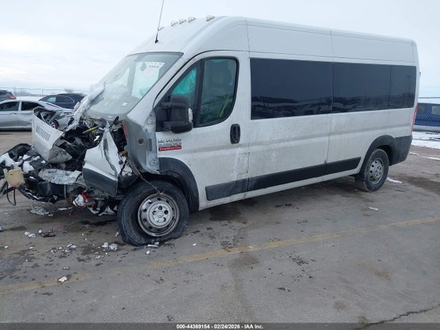 2020 Ram Promaster Window Van High Roof მანქანა იყიდება აუქციონზე, vin: 3C6TRVPG5LE149798, აუქციონის ნომერი: 44369154