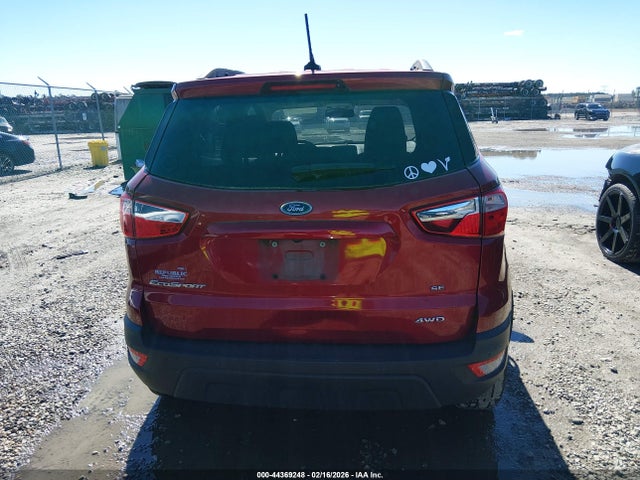 MAJ6P1UL1JC215232 Ford Ecosport Se