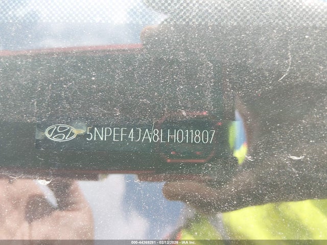 2020 HYUNDAI SONATA 5NPEF4JA8LH011807 Photo 8