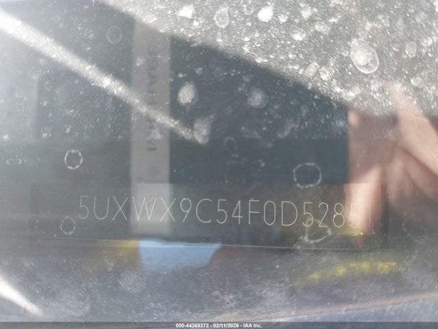 5UXWX9C54F0D52851 BMW X3 Xdrive28i
