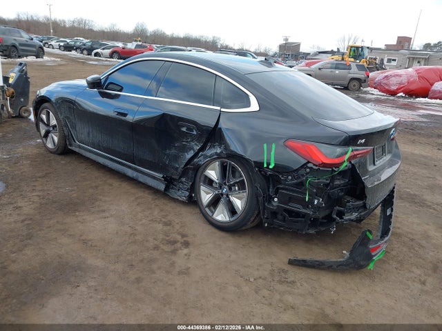 2025 Bmw I4 Gran Coupe Xdrive40 მანქანა იყიდება აუქციონზე, vin: WBY43HD07SFU60577, აუქციონის ნომერი: 44369386