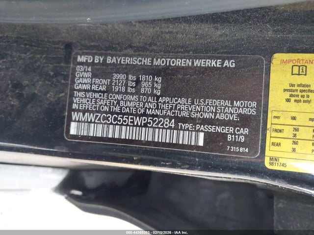 WMWZC3C55EWP52284 Mini Countryman Cooper S
