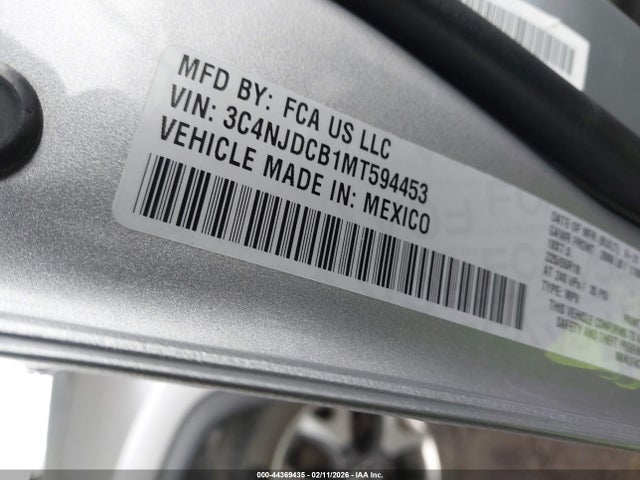 2021 JEEP COMPASS 3C4NJDCB1MT594453 Photo 8