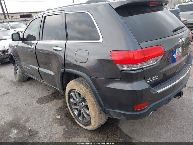 Продаж на аукціоні авто 2015 Jeep Grand Cherokee Limited, vin: 1C4RJFBM9FC778358, номер лоту: 44369485