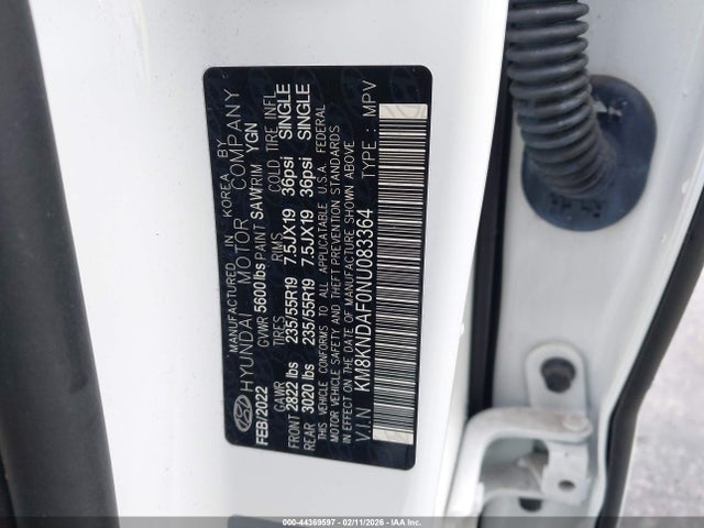 2022 HYUNDAI IONIQ 5 KM8KNDAF0NU083364 Photo 8