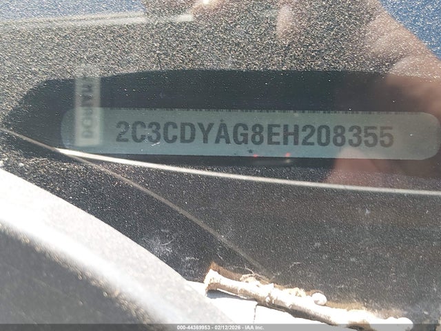 2014 DODGE CHALLENGER 2C3CDYAG8EH208355 Photo 8