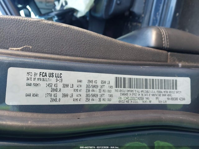 2020 DODGE DURANGO 1C4RDJDG3LC142550 Photo 8