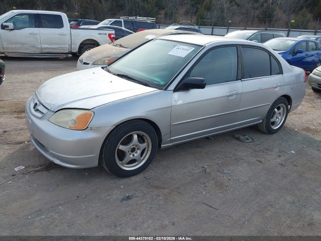 2002 HONDA CIVIC 1HGES16552L015315 Photo 1