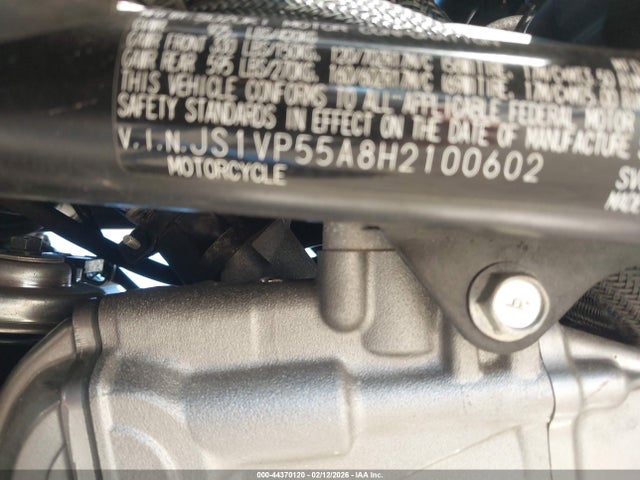 JS1VP55A8H2100602 Suzuki SV650