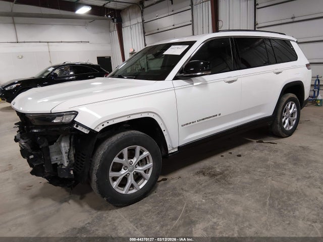 44370127 :رقم المزاد ، 1C4RJKBGXM8137254 vin ، 2021 Jeep Grand Cherokee L Limited 4x4 مزاد بيع