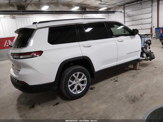 44370127 :رقم المزاد ، 1C4RJKBGXM8137254 vin ، 2021 Jeep Grand Cherokee L Limited 4x4 مزاد بيع