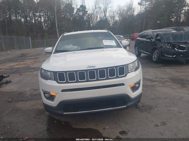 2020 Jeep Compass Limited Fwd მანქანა იყიდება აუქციონზე, vin: 3C4NJCCB2LT129155, აუქციონის ნომერი: 44370501