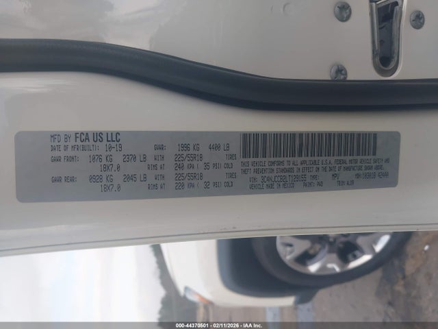 2020 JEEP COMPASS 3C4NJCCB2LT129155 Photo 8