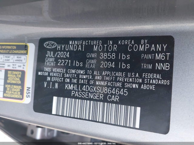 Hyundai ELANTRA SE 2025 KMHLL4DGXSU864645 Image 9
