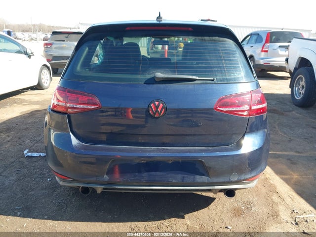 44370606 :رقم المزاد ، 3VW4T7AU4FM037610 vin ، 2015 Volkswagen Golf Gti 2.0t Autobahn 4-door مزاد بيع