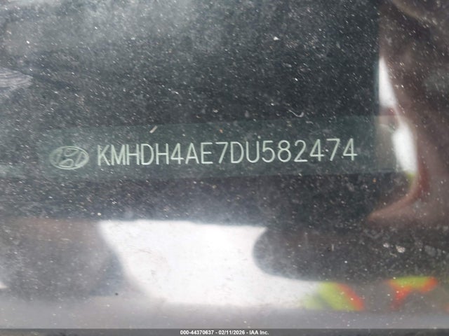 44370637 :رقم المزاد ، KMHDH4AE7DU582474 vin ، 2013 Hyundai Elantra Limited مزاد بيع