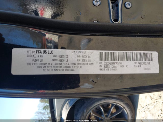 2015 DODGE CHARGER 2C3CDXBG8FH762456 Photo 8