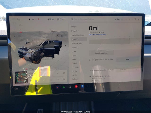 Aukcja sprzedaży 2025 Tesla Cybertruck All-wheel Drive, vin: 7G2CEHED3SA073483, numer aukcji: 44370689