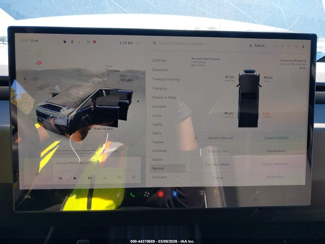 Aukcja sprzedaży 2025 Tesla Cybertruck All-wheel Drive, vin: 7G2CEHED3SA073483, numer aukcji: 44370689