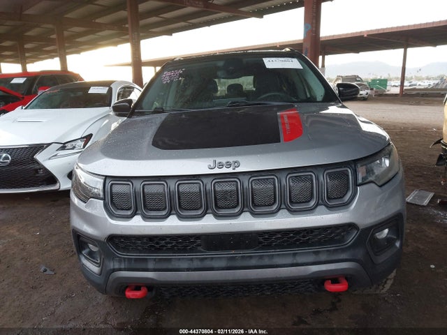2022 Jeep Compass Trailhawk 4x4 მანქანა იყიდება აუქციონზე, vin: 3C4NJDDB9NT195760, აუქციონის ნომერი: 44370804