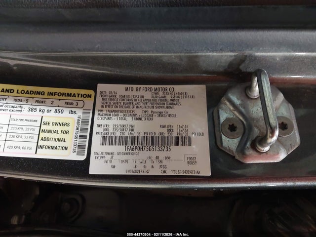Ford FUSION SE 2016 1FA6P0H75G5133735 Image 9