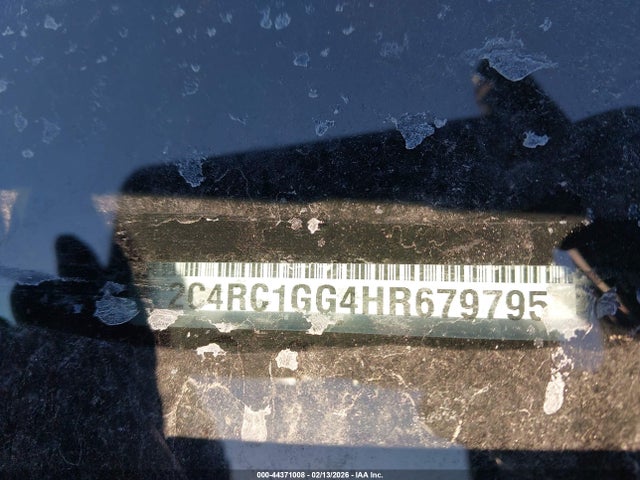 Aukcja sprzedaży 2017 Chrysler Pacifica Limited, vin: 2C4RC1GG4HR679795, numer aukcji: 44371008