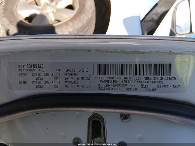 1C6RR7LG5FS671358 RAM 1500 Big Horn