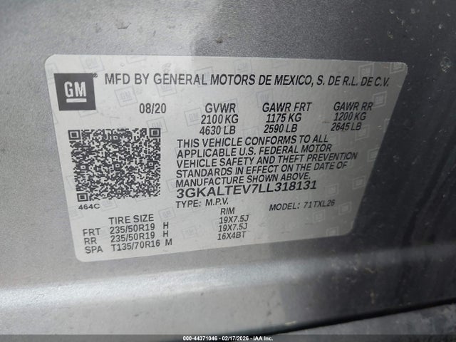 2020 GMC TERRAIN 3GKALTEV7LL318131 Photo 8
