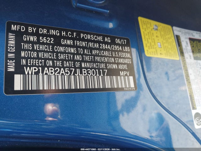2018 PORSCHE MACAN WP1AB2A57JLB30117 Photo 8