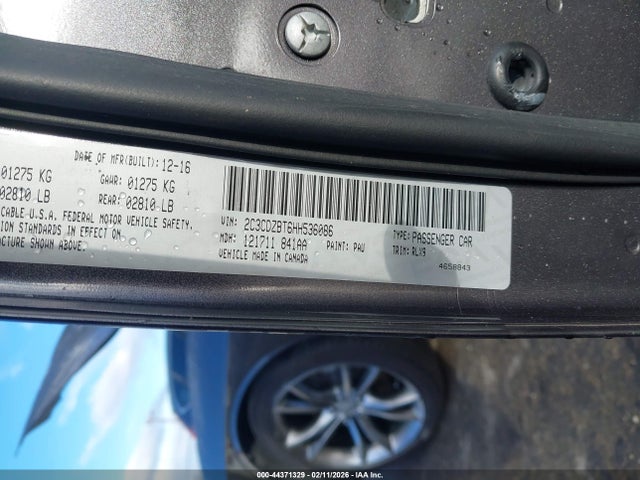 2017 DODGE CHALLENGER 2C3CDZBT6HH536086 Photo 8