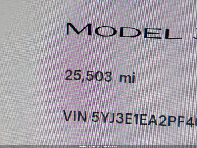 Tesla Model 3 Rear-wheel Drive 2023 5YJ3E1EA2PF467325 Image 16