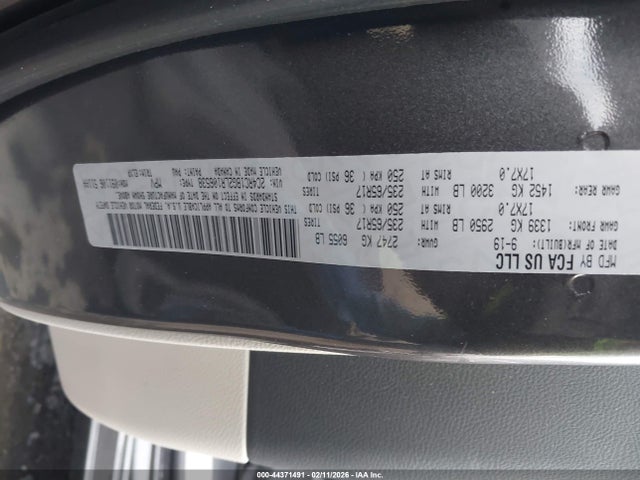 Aukcja sprzedaży 2020 Chrysler Pacifica Touring L, vin: 2C4RC1BG2LR106538, numer aukcji: 44371491