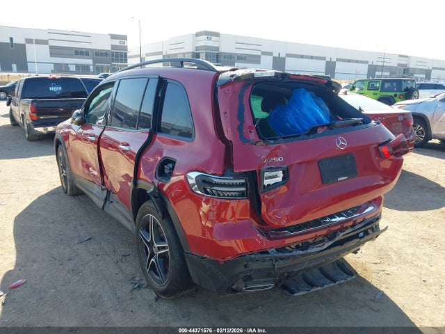 Aukcja sprzedaży 2025 Mercedes-benz Glb 250, vin: W1N4M4GB9SW402127, numer aukcji: 44371576