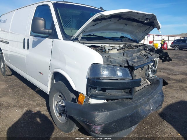 44371736 :رقم المزاد ، 1GCWGBF10M1205531 vin ، 2021 Chevrolet Express Cargo Rwd 2500 Extended Wheelbase Wt مزاد بيع