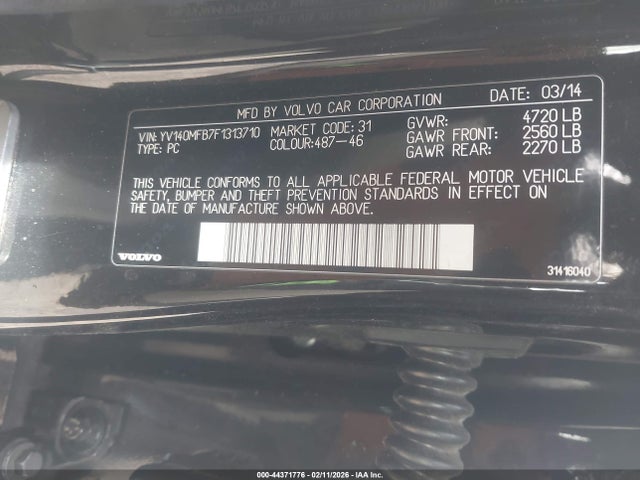 2015 VOLVO S60 YV140MFB7F1313710 Photo 8