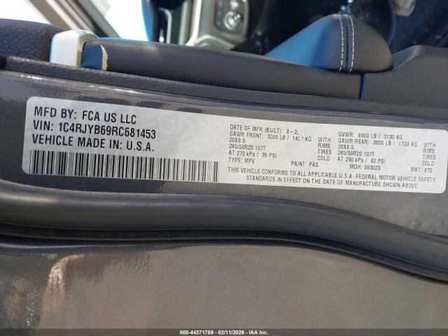 2024 JEEP GRAND CHEROKEE 4XE 1C4RJYB69RC681453 Photo 8