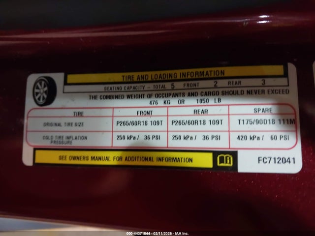 1C4RJFBGXFC712041 Jeep Grand Cherokee Limited