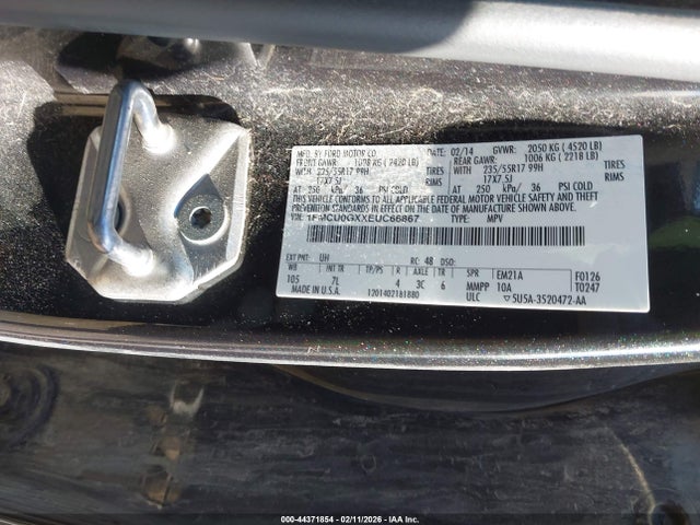Ford ESCAPE SE 2014 1FMCU0GXXEUC66867 Image 9