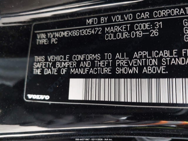 2016 VOLVO V60 YV140MEK6G1305472 Photo 8