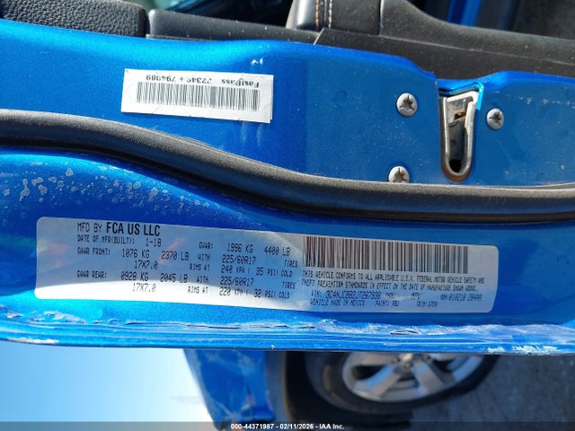 2018 JEEP COMPASS 3C4NJCBB2JT267938 Photo 8