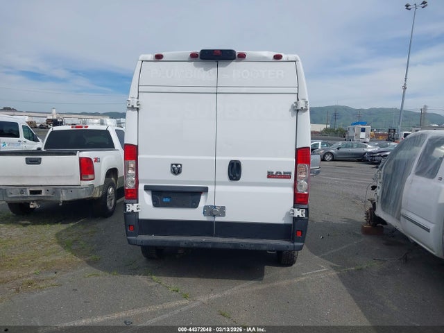 2019 Ram Promaster 2500 High Roof 159 Wb მანქანა იყიდება აუქციონზე, vin: 3C6TRVDG8KE536817, აუქციონის ნომერი: 44372048