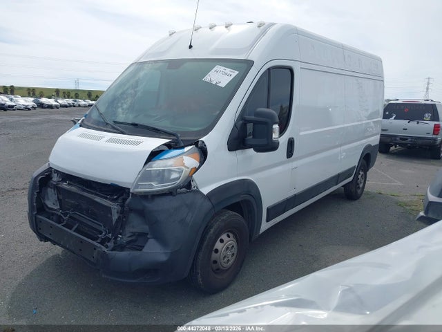 2019 Ram Promaster 2500 High Roof 159 Wb მანქანა იყიდება აუქციონზე, vin: 3C6TRVDG8KE536817, აუქციონის ნომერი: 44372048