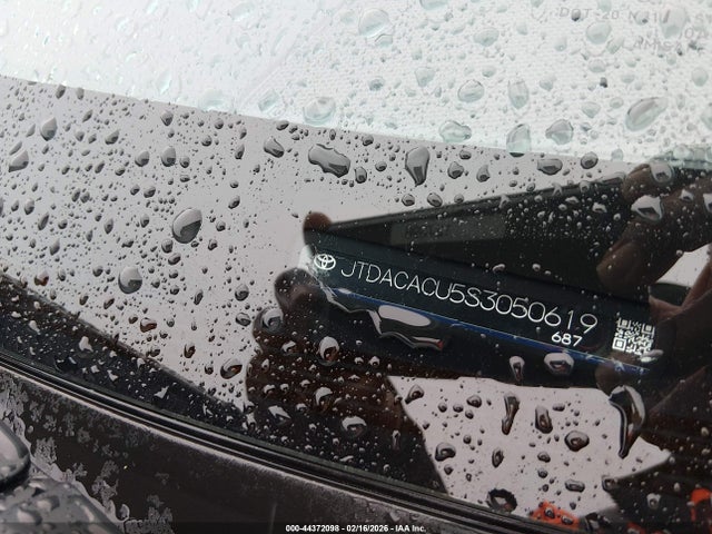 JTDACACU5S3050619 Toyota Prius Plug-in Hybrid Se