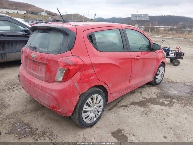 2017 Chevrolet Spark Ls Manual მანქანა იყიდება აუქციონზე, vin: KL8CA6SAXHC716099, აუქციონის ნომერი: 44372315