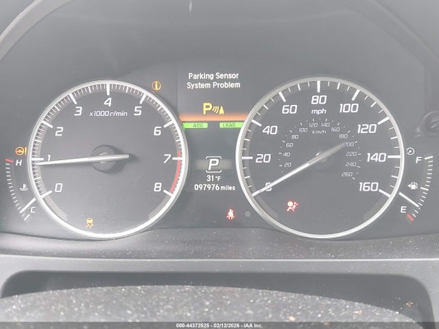 44372525 :رقم المزاد ، 5J8TB4H79JL009619 vin ، 2018 Acura Rdx Advance Package مزاد بيع