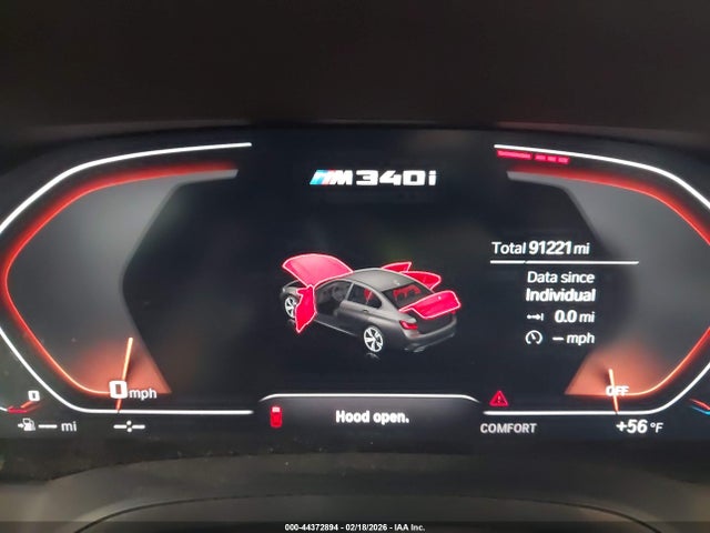 44372894 :رقم المزاد ، WBA5U7C09LA234194 vin ، 2020 Bmw M340i مزاد بيع