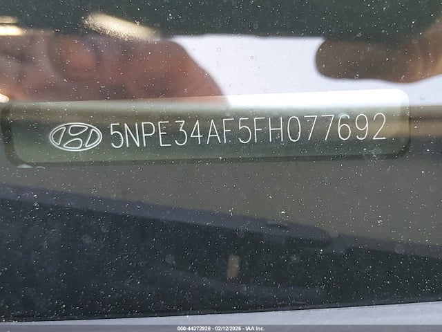 5NPE34AF5FH077692 Hyundai Sonata Sport