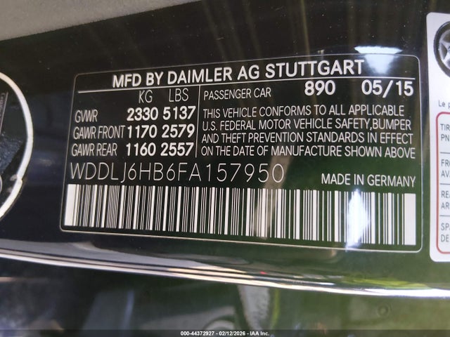 2015 MERCEDES-BENZ CLS 400 WDDLJ6HB6FA157950 Photo 8