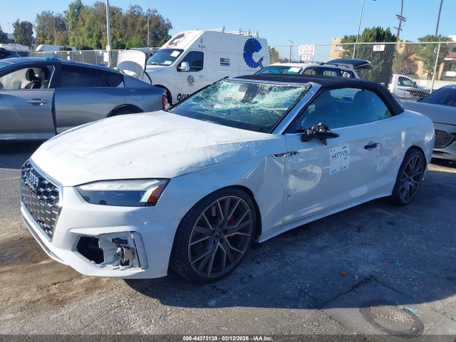 Продаж на аукціоні авто 2023 Audi S5 Cabriolet Premium Plus, vin: WAUW4GF54PN005884, номер лоту: 44373139